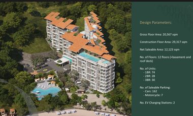The Residences at Terrazas de Punta Fuego: 2 Bedroom Loft Unit, 159 sqm for Sale in Brgy. Natipuan, Nasugbu, Batangas